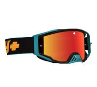 Occhiali da Moto FOUNDATION Camo Orange HD Smoke Red Spectra Mirror HD Clear