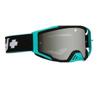 Occhiali da Moto FOUNDATION Teal HD Smoke with Silver Spectra Mirror HD Clear
