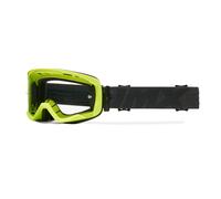 IMX RACING Endurance Occhiali da Moto | Spugna a Triplo Strato | DualLens Rivestimento Antigraffio AntiFog | Banda Larga 40 mm con Stampa in Silicone | Due Lenti Incluse