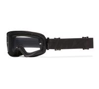 Occhiali da moto iMX Endurance Flip neri-neri con plexiglass trasparente