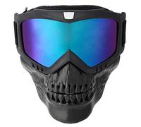 Occhiali da moto Maschera staccabile Occhiali da moto staccabili Maschera da casco per sport da sci Motociclismo