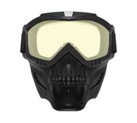 Occhiali da moto - Occhiali antivento - Occhiali da moto steampunk | Protezione oculare per moto fuoristrada, occhiali da corsa retrò, accessori per casco da scooter, occhiali da sole per mo