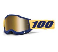 Occhiali da motocross 100% ACCURI 2 Desoto con plexiglass dorato
