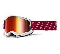 100percent Accuri 2 Redline Off-road Goggles Rosso Mirror Red