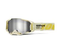 Occhiali da motocross 100% ARMEGA Oro nudo (plexi argento specchiato)