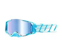 Occhiali da motocross 100% ARMEGA Oversize Sky turchese (plexi blu)