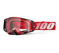 100percent Armega Goggles Rosso Clear Lens/CAT0 Red