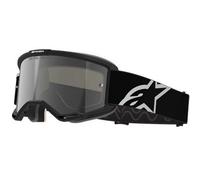 Occhiali da motocross Alpinestars Vision 5 Corp neri con lente trasparente