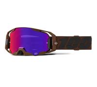 Occhiali da motocross ARmatic Salcedo 100% con plexiglass viola