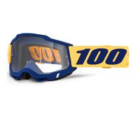 Occhiali da motocross Desoto 2 ACCURI 2 con plexiglass trasparente, 100% accurati.