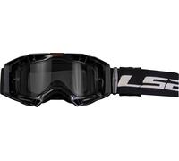 Occhiali da motocross LS2 Aura Enduro nero plexi chiaro