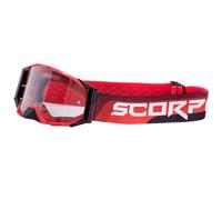 Scorpion MX S24, occhiali -64 male Nero/Rosso Trasparente