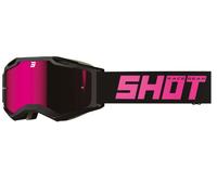 Occhiali da motocross Shot Iris 2.0 Nero e rosa massiccio