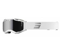 Occhiali da motocross Shot Iris 2.0 Tech argento