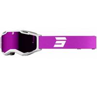 Occhiali da motocross Shot Iris 2.0 Tech bianco e rosa