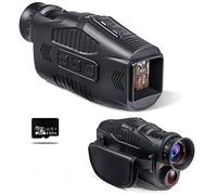 Occhiali da notte, 1080P HD monoculare dispositivo di visione notturna ricaricabile a infrarossi 5x zoom digitale occhiali caccia campeggio telescopio registrazione esterna dispositivo di visione