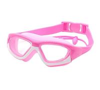 Occhiali da nuoto per bambini, anti-appannamento, protezione UV, con tappi per le orecchie collegati, senza perdite, accessori per sport acquatici