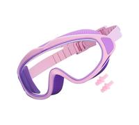Occhiali da nuoto per bambini, occhiali da piscina con tappi per le orecchie impermeabili - protezione UV impermeabile e anti-appannamento HD per adolescenti e giovani