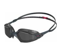 Speedo Unisex Adulto Aquapulse Pro Occhialini, Oxid Grigio/Phoenix Rosso/Smoke, Taglia Unica