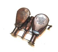 Occhiali da opera binocolo ottone KELVIN & HUGHES monocolo regalo...