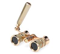 Occhiali da opera retrò binocoli per teatro con catena o maniglia ingrandimento 3X concerti musicali drammi scenici elegante regalo ornamentale donne