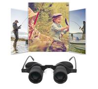 Occhiali da pesca ZenithAur con lenti polarizzate, binocolo professionale vivavoce con zoom 10X qualità ottica HD per attività all'aperto e visite turistiche