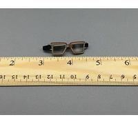 Occhiali da pilota in scala 1/6 della seconda guerra mondiale modello per action figure da 30,5 cm