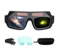 Occhiali da saldatura, antiriflesso auto-oscuranti, comode e leggere, protezione professionale per gli occhi, occhiali di sicurezza per saldature durevoli | Vetro per saldatura per tecnici