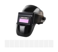 Occhiali da Saldatura Auto-oscuranti Maschera PC LCD Nera | Protezione Occhi da Infrarossi e Ultravioletti, Schermo Contro Scintille, per Saldatura ad Arco e Molatura