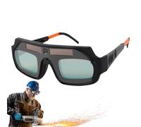 Occhiali Da Saldatura Con Auto Oscuramento - Occhiali Di Sicurezza Con Visiera Di Colore Vero,Apparecchiatura Di Protezione Con Confortevole Design Per Saldatura Metallo Uomo E Donna