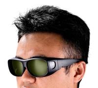 Occhiali da saldatura da uomo - antiscivolo antiriflesso, Occhiali di sicurezza resistenti agli urti, design con montatura ergonomica, protezione contro la vista chiara | Occhiali industriali