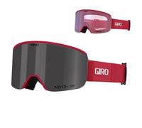 Occhiali da sci Giro Axis due lenti S1/S2 rosso