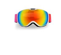 Occhiali da Sci Kids Ski Goggles for Age 4-14 Anti-fog Double Layer Snow Eyewear Outdoor Sports Winter Snowboard Children Skiing Glasses(Kids Ski Glasses)