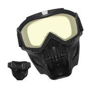 Occhiali da sci, occhiali da moto Airsoft occhiali da motocross Dirtbike Atv occhiali protettivi UV per ciclismo fuoristrada, uomini donne e giovani