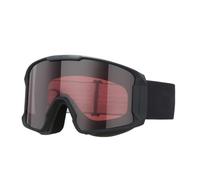 Occhiali da sci taglia M, occhiali invernali da uomo e donna, ideali per snowboard, sci e alpinismo. Antivento e antiappannamento. Colore: rosso granata.