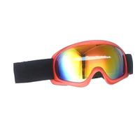 Occhiali da snowboard per giovani: occhiali da sci con protezione UV, occhiali da neve anti-appannamento, protezione morbida per gli occhi da sci | Occhiali regolabili per sport sulla neve per bambini