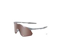 Occhiali da sole 100% HYPERCRAFT XS (Grigio pietra opaco - Lente a specchio HiPER Crimson Silver) TU