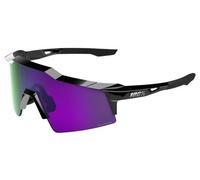 Occhiali da sole 100 speedcraft sl polished black hiper polarized lavender mirror