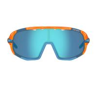 Tifosi Sledge Clarion Interchangeable Sunglasses Arancione,Blu Clarion Blue/CAT3 + AC Red/CAT2 + Clear/CAT0 Crystal Orange