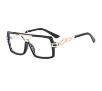 Occhiali da sole a doppio raggio per uomini e donne alla moda, occhiali da sole a gamba cava, occhiali a due colori, C8, 144*147*42mm