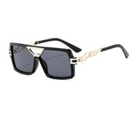 Occhiali da sole a doppio raggio per uomini e donne alla moda, occhiali da sole a gamba cava, occhiali a due colori, C1, 144*147*42mm