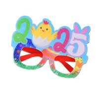 Occhiali da sole a forma di coniglietto pasquale, con montatura a forma di coniglietto pasquale, per bambini, adulti, amici, familiari