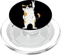 Occhiali da sole a forma di gatto, stile retrò, divertenti amanti dei gatti PopSockets PopGrip per MagSafe