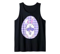 Occhiali da Sole a Quadretti con Lettera G e Iniziale Coniglietto Canotta