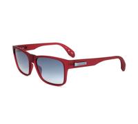 Adidas Originals Or0011 Sunglasses Uomo Rosso Geometrico Blue 57mm