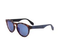 Adidas Originals Occhiali da Sole OR0025, Blu specchiato, 52 Unisex-Adulto