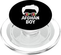 Occhiali da sole Afghanistan Boy Silhouette Bandiera Afghanistan PopSockets PopGrip per MagSafe