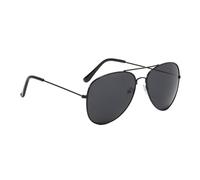 Occhiali da sole alla moda con montatura in metallo e lenti UV400 per la guida e il viaggio di sport all'aria aperta usura occhiali da sole di moda, Torta grigia con cornice nera