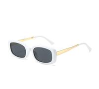 Occhiali da sole alla moda Occhiali da sole retrò UV400 Tempio in metallo | Telaio in plastica for sport di guida da viaggio occhiali