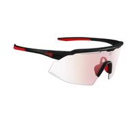 Azr Kromic Iseran Photochromic Sunglasses Trasparente Iridescent Red Mirror/CAT0-3 Black Matt